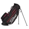 Titleist Players 4 Plus StaDry Golf Stand Bag TB21SX3 -Golf Club Shop 2021 Players 4 Plus StaDry Black Black Red TB21SX3 006 02
