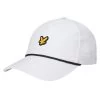 Lyle & Scott Rope Golf Cap HE1600G -Golf Club Shop 404337 White Lyle Scott Eagle Logo Cap 1