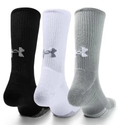 Under Armour HeatGear Crew 3-Pack Golf Socks 1346751 12 Under Armour HeatGear Crew 3-Pack Golf Socks 1346751 -Golf Club Shop Armour HeatGear Crew Pack Golf Socks 5