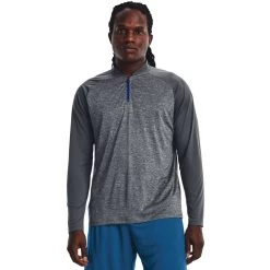 Under Armour Tech 2.0 Novelty 1/4 Zip Golf Pullover 1370854 11 Under Armour Tech 2.0 Novelty 1/4 Zip Golf Pullover 1370854 -Golf Club Shop Armour Tech Novelty Zip Golf Pullover 4
