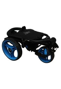 Axglo TriLite 3 Wheel Golf Trolley | Black/Blue -Golf Club Shop Axglo TriLite Wheel Golf Trolley Black Blue 9