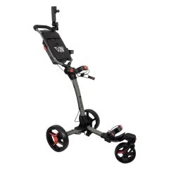 Axglo Tri-360 V2 Golf Trolley | Black/Red