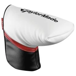 TaylorMade Golf Headcovers | White/Black/Red -Golf Club Shop B15876 zoom D2