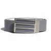 Adidas Reversible 3 Stripe Tour Golf Belt FI3130 -Golf Club Shop FI3130 1 HARDWARE Photography FrontCenterView white