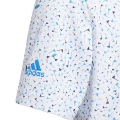 Adidas Junior Flag Golf Polo Shirt HD4952 -Golf Club Shop HD4952 4 APPAREL Photography DetailView1 white
