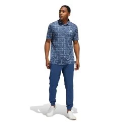 Adidas Primegreen Jogger Golf Pants HG3670 -Golf Club Shop HG3670 6 APPAREL OnModel StandardOutfitView white