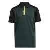 Junior Adidas Zip Golf Polo Shirt HD1066 2 Junior Adidas Zip Golf Polo Shirt HD1066 -Golf Club Shop Junior adidas Zip Golf Polo Shirt HD1066 0