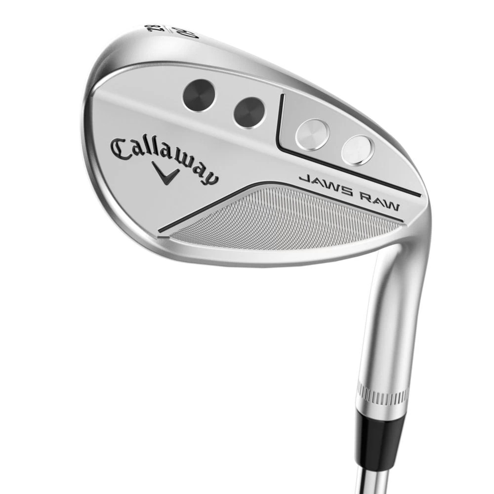Left Hand Callaway JAWS Raw Face Chrome 22 Golf Wedge | Steel - Image 4