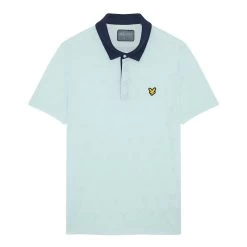 Lyle & Scott Jacquard Golf Polo Shirt SP1562G 11 Lyle & Scott Jacquard Golf Polo Shirt SP1562G -Golf Club Shop Lyle Scott Jacquard Golf Polo Shirt SP 4