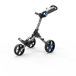 Powakaddy Micra Push Golf Trolley -Golf Club Shop MICRABLUEOPENFRONT 1000 1000