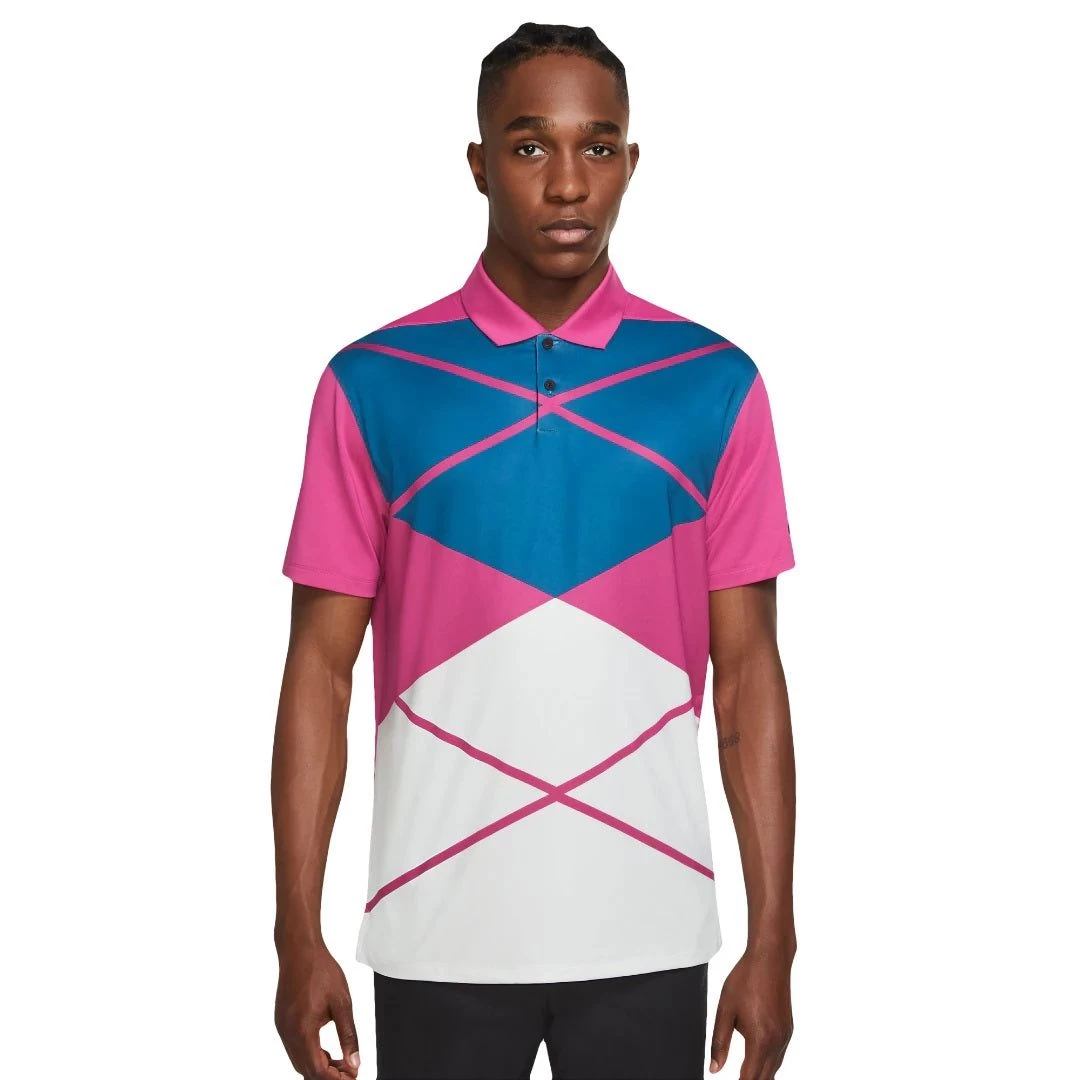 Nike Dry Vapor Argyle Golf Shirt DH0609 3 Nike Dry Vapor Argyle Golf Shirt DH0609