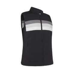 Original Penguin Insulated Mixed Media Golf Vest OGVFC036
