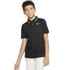 Nike Junior Dri Fit Victory Polo Shirt BV0404 -Golf Club Shop P BV0404NIKESHIRTBLACK010BOYS L 1