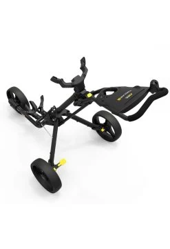 Powakaddy Twinline 5 Push Golf Trolley | Matte Black -Golf Club Shop Powakaddy Twinline Push Golf Trolley Matte Black 79