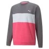 Puma Cloudspun Colourblock Crew Neck Golf Mid Layer 535458 -Golf Club Shop Puma Cloudspun Colourblock Crew Neck Golf Mid Layer 535458 2