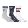 Puma Fusion Crew 3-Pack Golf Socks 928966 -Golf Club Shop Puma Fusion Crew Pack Golf Socks 928966 218