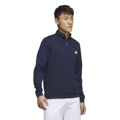Adidas Elevated 1/4 Zip Golf Mid Layer IB6114 9 Adidas Elevated 1/4 Zip Golf Mid Layer IB6114 -Golf Club Shop adidas Elevated 1 4 Zip Golf Midlayer IB6114 7