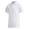 Adidas 3-Stripe Junior Golf Polo Shirt FI8673 1 Adidas 3-Stripe Junior Golf Polo Shirt FI8673 -Golf Club Shop adidas Stripe Junior Golf Polo Shirt FI 0