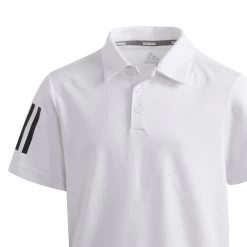 Adidas 3-Stripe Junior Golf Polo Shirt FI8673 8 Adidas 3-Stripe Junior Golf Polo Shirt FI8673 -Golf Club Shop adidas Stripe Junior Golf Polo Shirt FI 7
