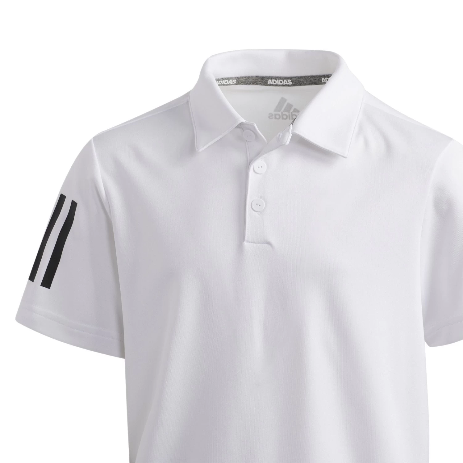 Adidas 3-Stripe Junior Golf Polo Shirt FI8673 5 Adidas 3-Stripe Junior Golf Polo Shirt FI8673 - Image 3
