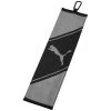 Puma Microfiber Tri-Fold Golf Towel 054338 -Golf Club Shop puma trifold towel blackgrey
